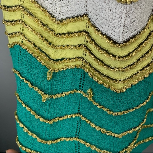 M MISSONI Chevron Patterned Flared Dress - Picture 11 of 11